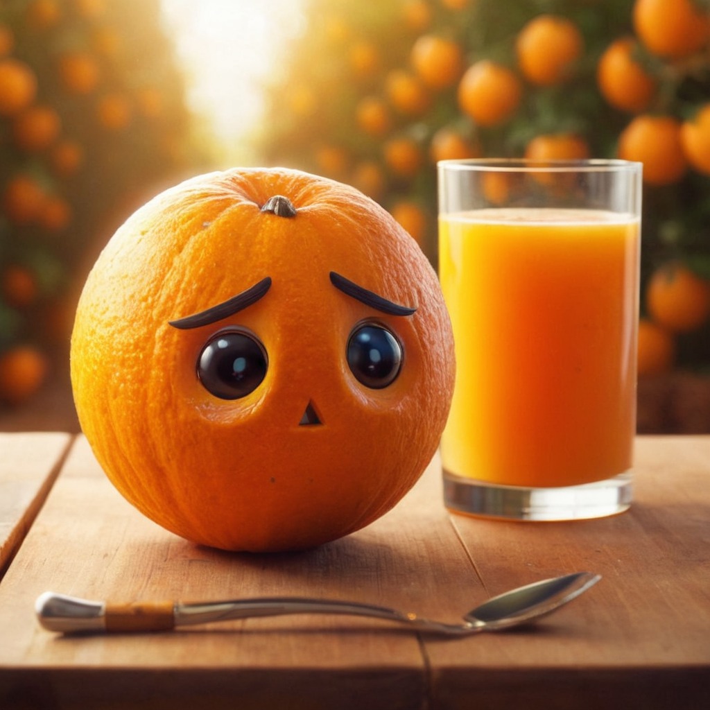 digitalart, fanart, wallpaper, photography, animated, background, cartoon, character, crying, emotional, expression, face, fruit, glass, grove, juice, lamenting, orange, orangejuice, sad, scene, sorrowful