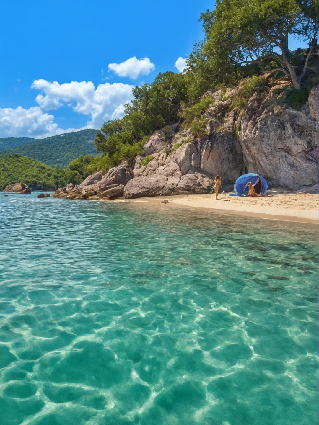 greece, europe, travel, beach, sea, landscape, seascape, vurvuru, chalcidice, vourvourou, halkidiki, macedonia