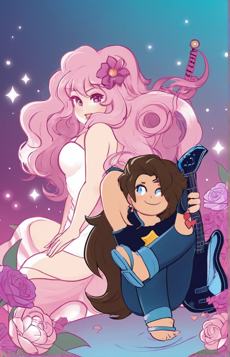 fanart, cartoon, rosequartz, stevenuniverse, greguniverse, stevenuniversefanart, rosequartzstevenuniverse