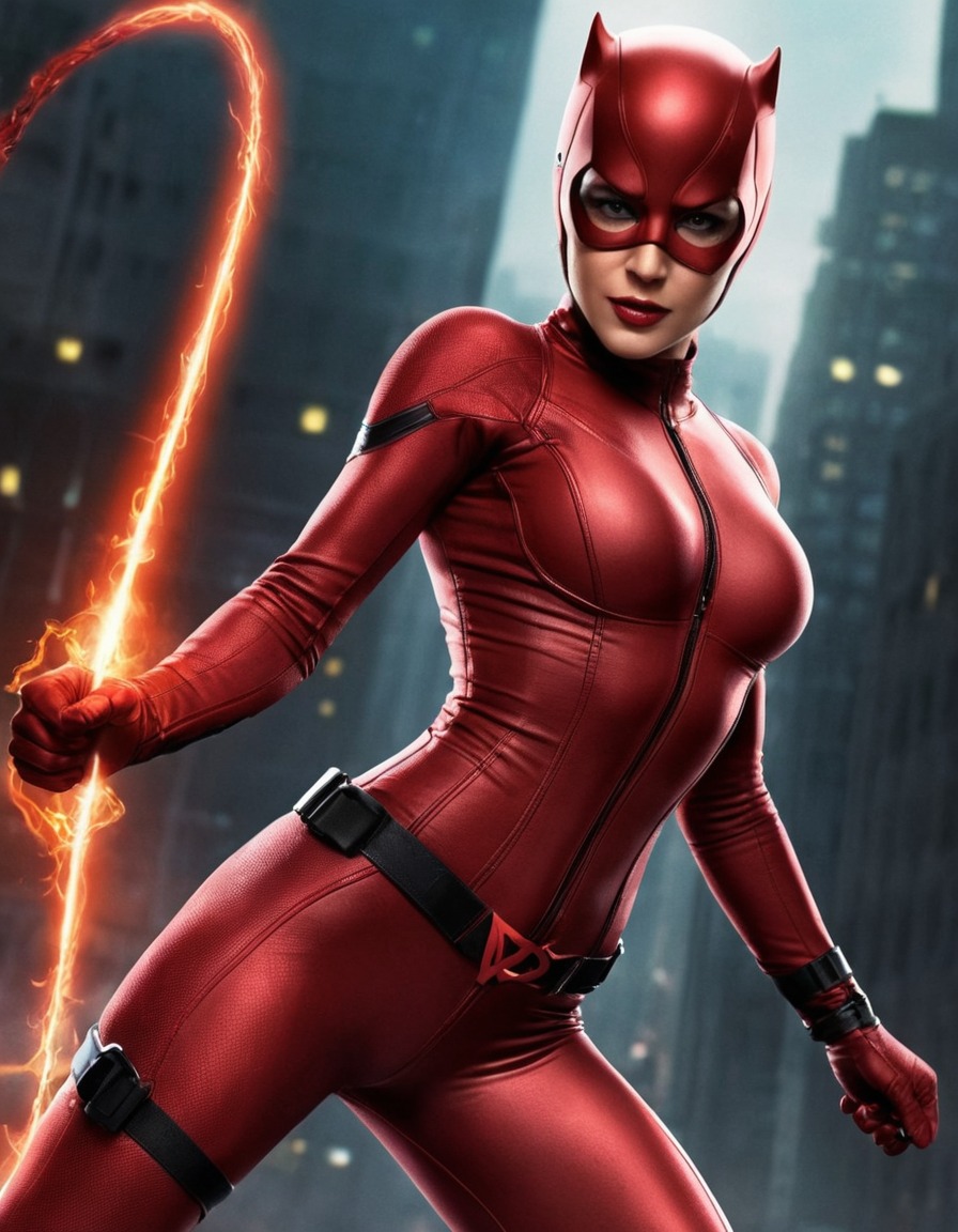 daredevil, female superhero, marvel comics, superhuman abilities, blind superhero, crime fighter