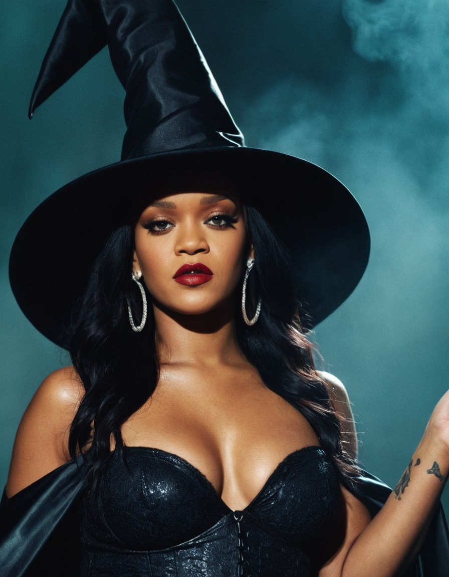 witchcraft, rihanna, singer, pop icon, magical powers, music industry, celebrity