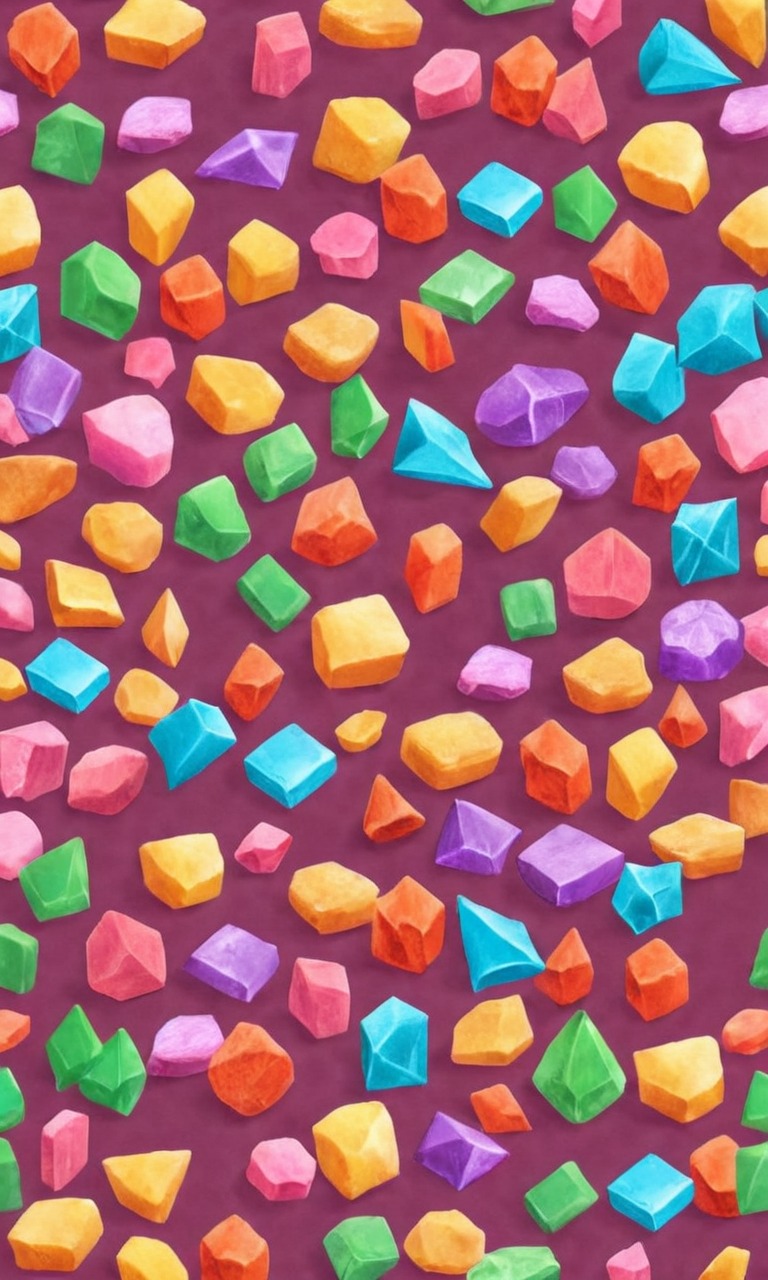 wallpaper, candy, pixelated, sweets