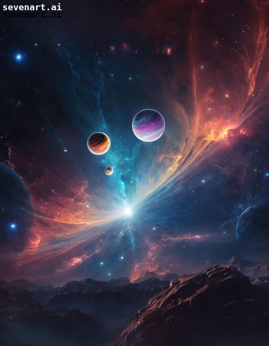 space, nebula, planets, exploration, universe, stars