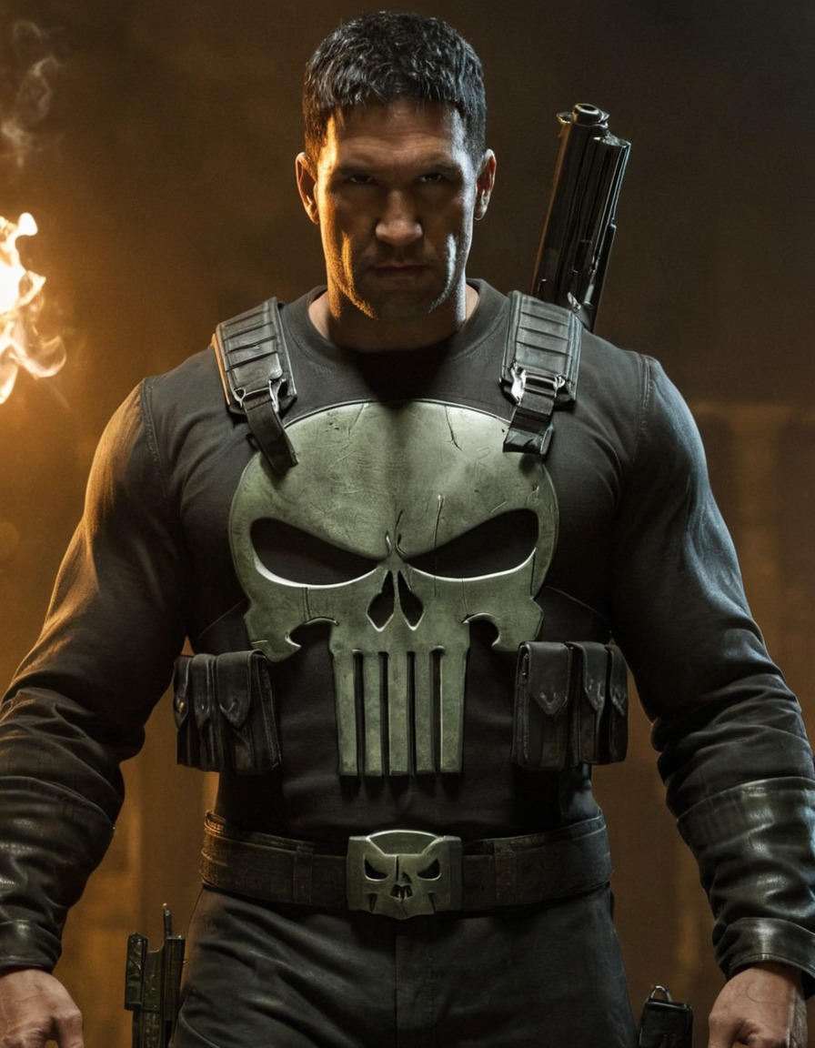 the punisher, marvel, comic books, veteran, frank castle, antihero