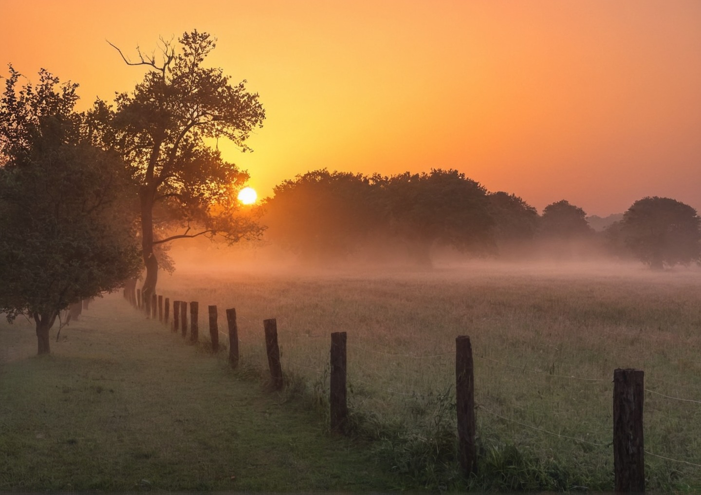 germany, farm, sunrise, horses, sheep, golden light, nature, sunrays