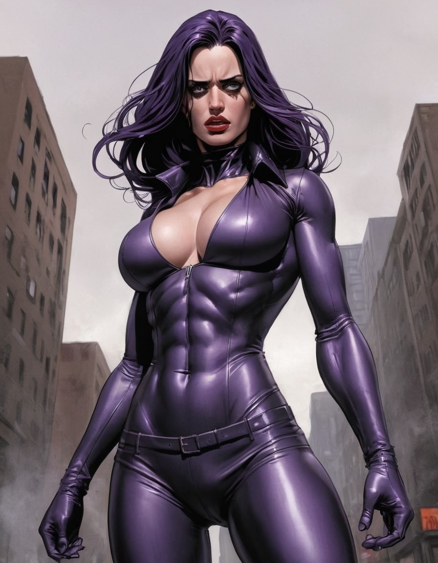 superhero, jessica jones, marvel comics, evil, villain