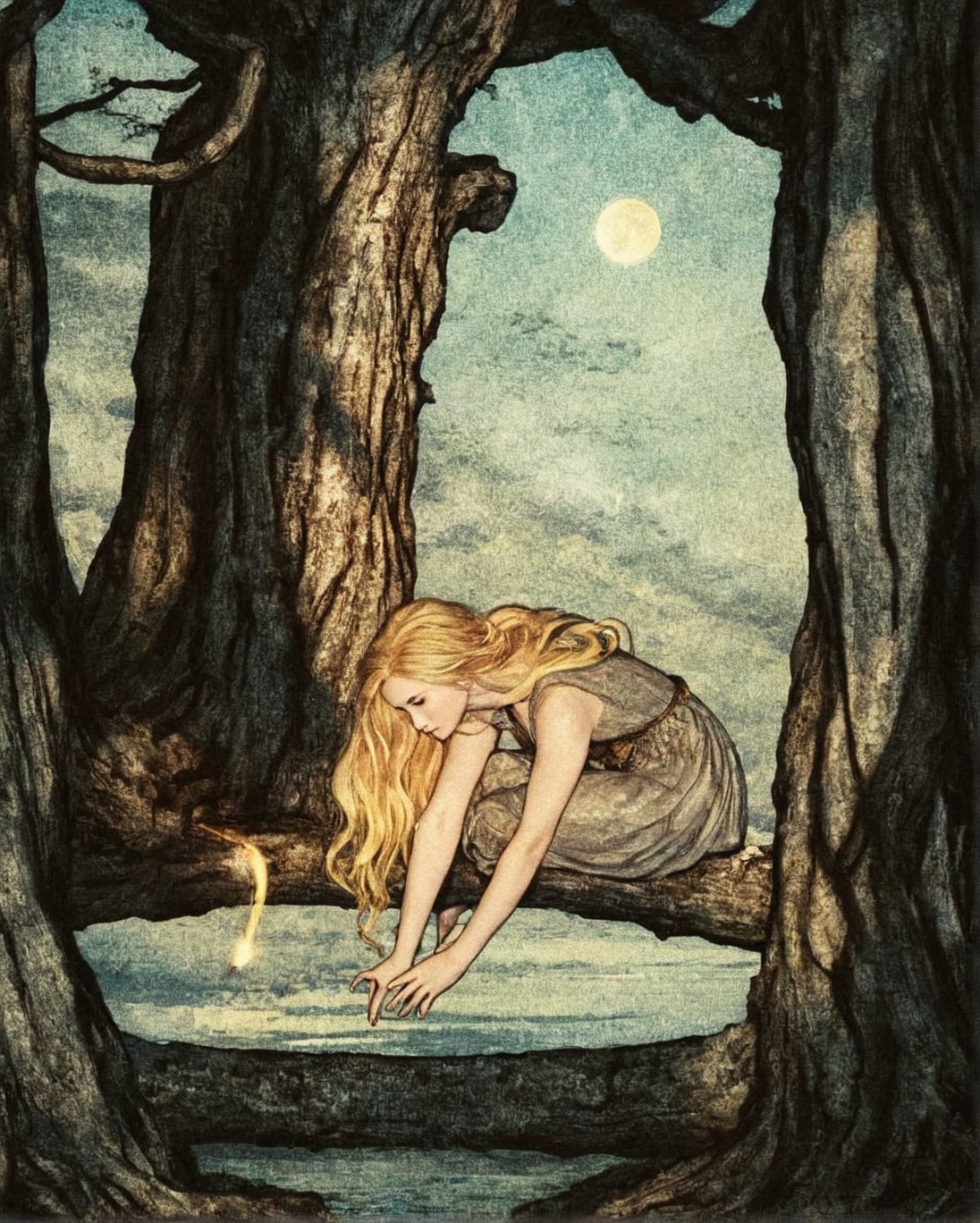 rie cramer, illustration, brothers grimm