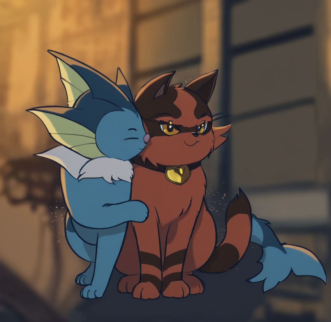 cat, commissions, cute, digitalart, digitaldrawing, eevee, eeveelution, fanart, fanartanime, furry, furryart, illustration, love, pokémon, pokemon, pokemonart, vaporeon, torracat