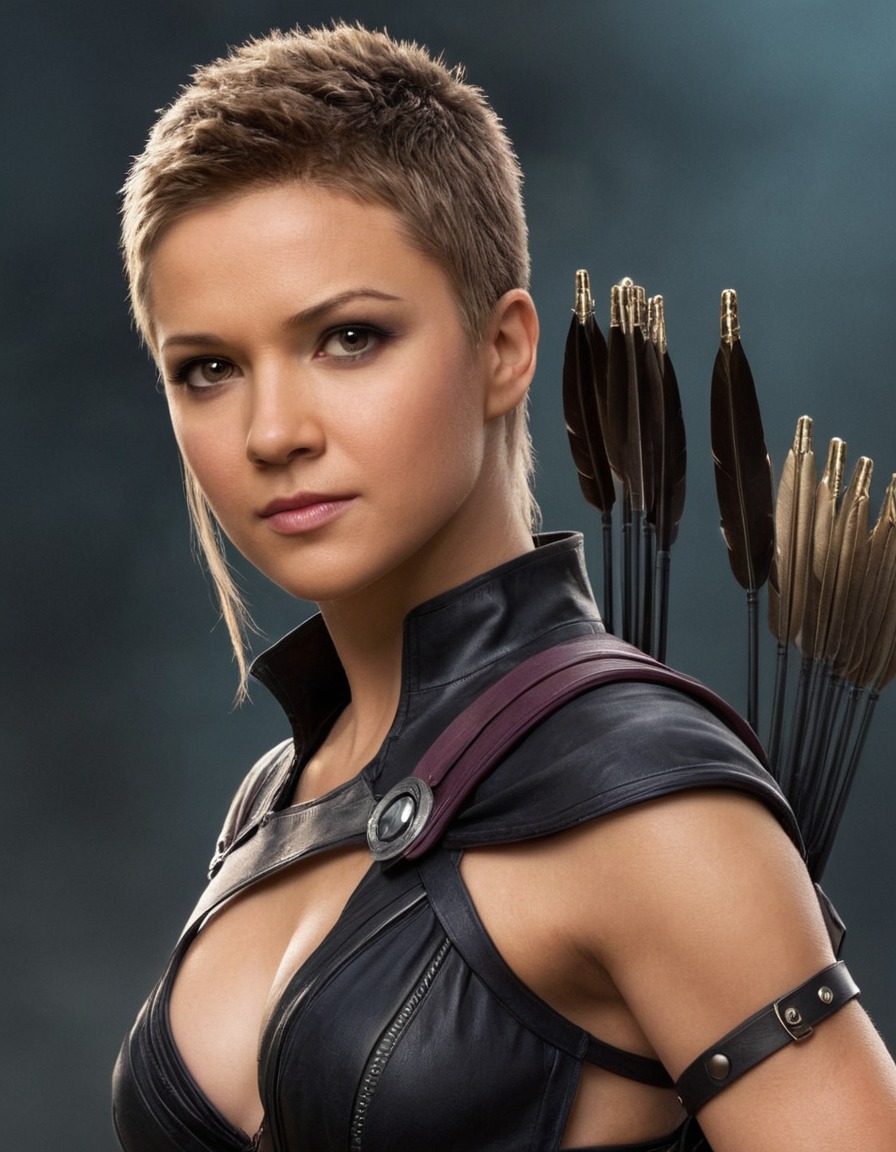 hawkeye, marvel, superhero, female character, avengers, clint barton, genderbent