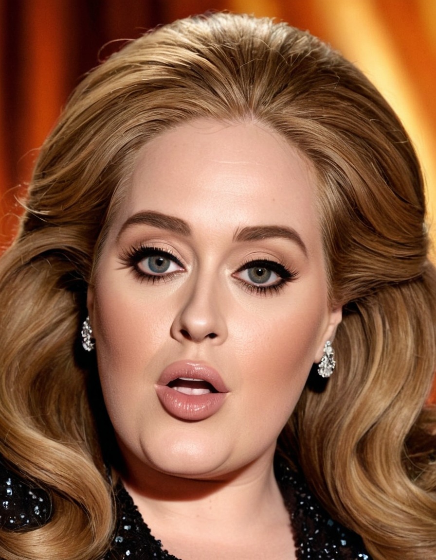 funny, caricature, adele