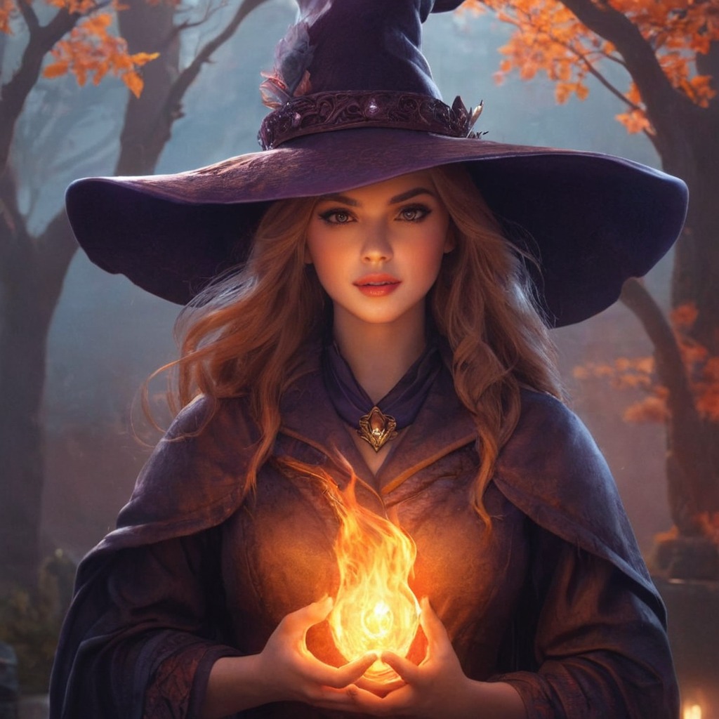 magic, fantasyart, witch, sorceress, coven