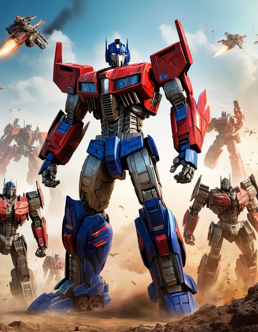 optimus prime, autobots, robots, battlefield, leadership, transformers, games, movies