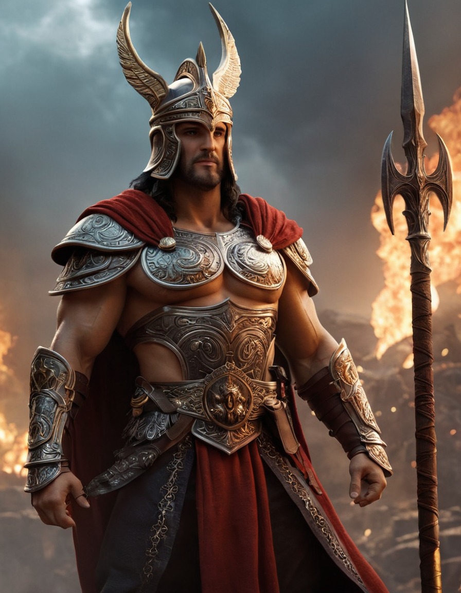 ares, epic, god of war, battle, mythology, greek, warrior