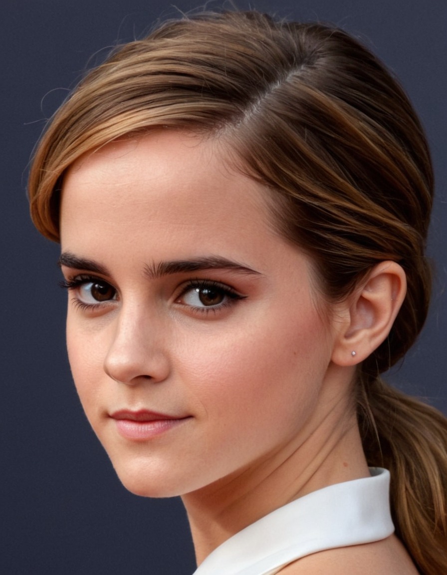 emma watson, portrait, art, actress, celebrity