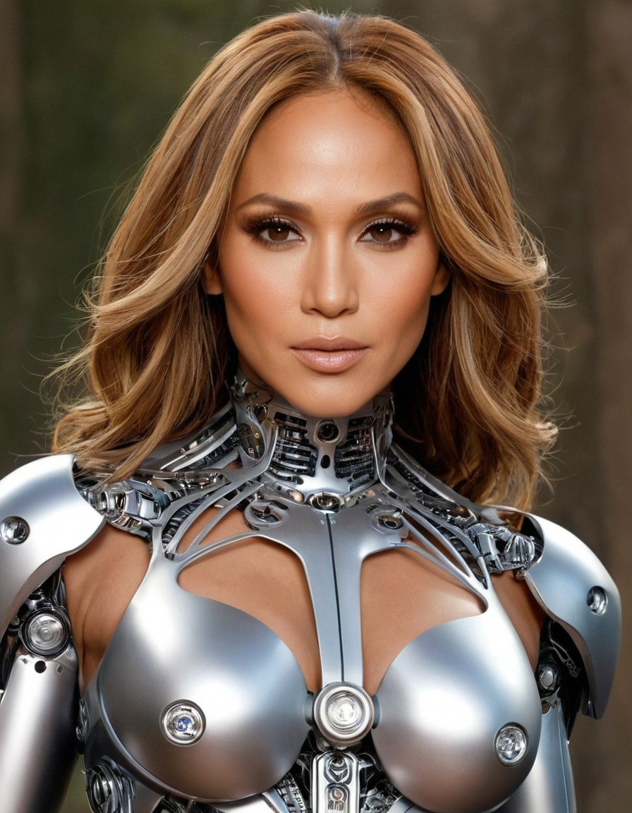 robot, jennifer lopez, celebrity, technology, artificial intelligence, entertainment