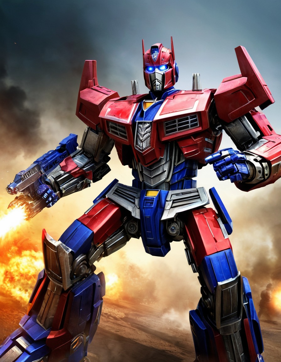 optimus prime, autobots, decepticons, transformers, battle, robots, games, movies