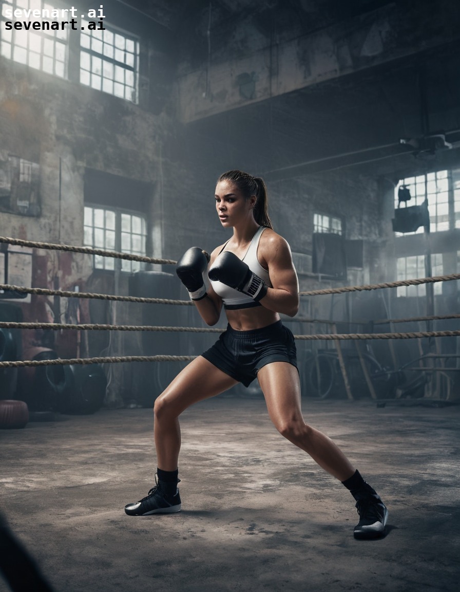 sports, boxing, fitness, determination, urban, woman sport, sport