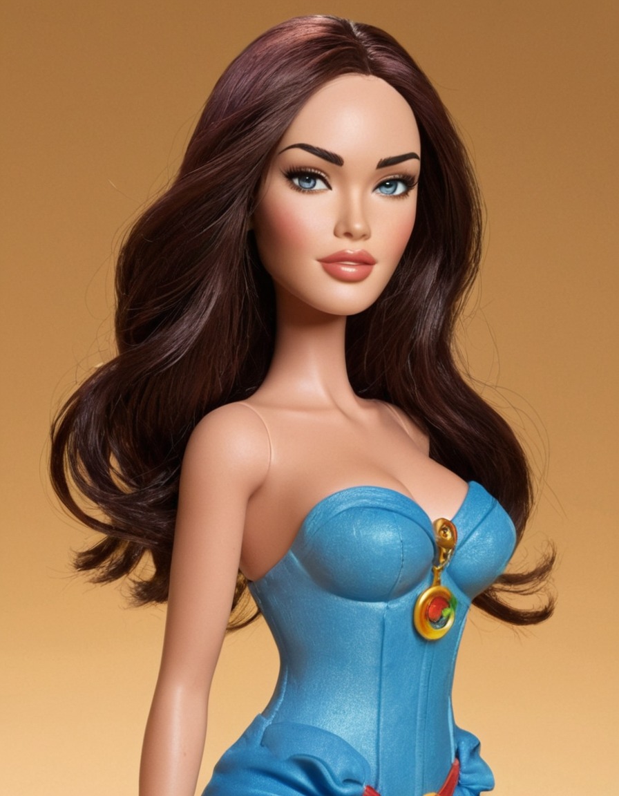 megan fox, celebrity, toy, action figure, hollywood, film industry