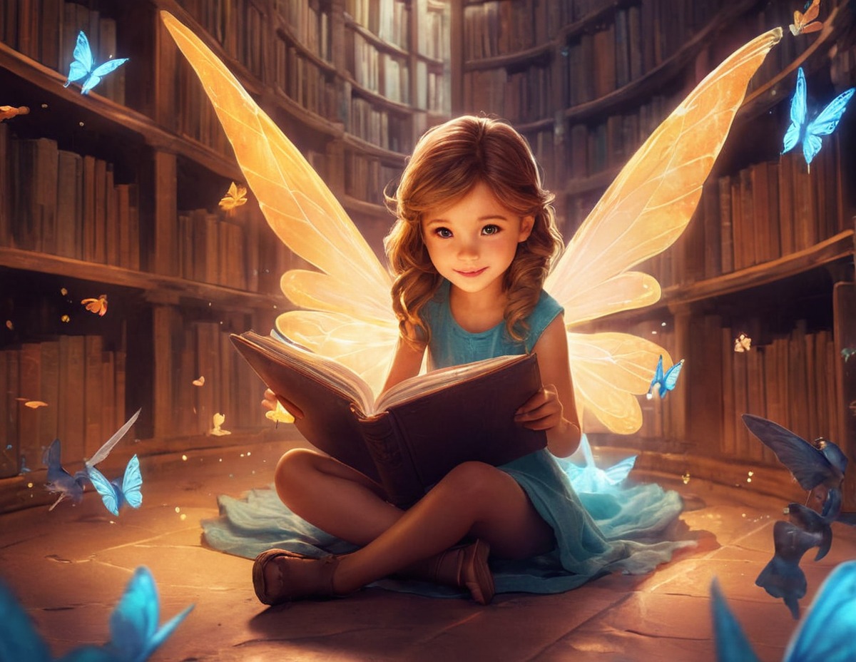 magic, fairy, digitalart, characterdesign, fantasyart, wallpaper, butterflies, bookworm