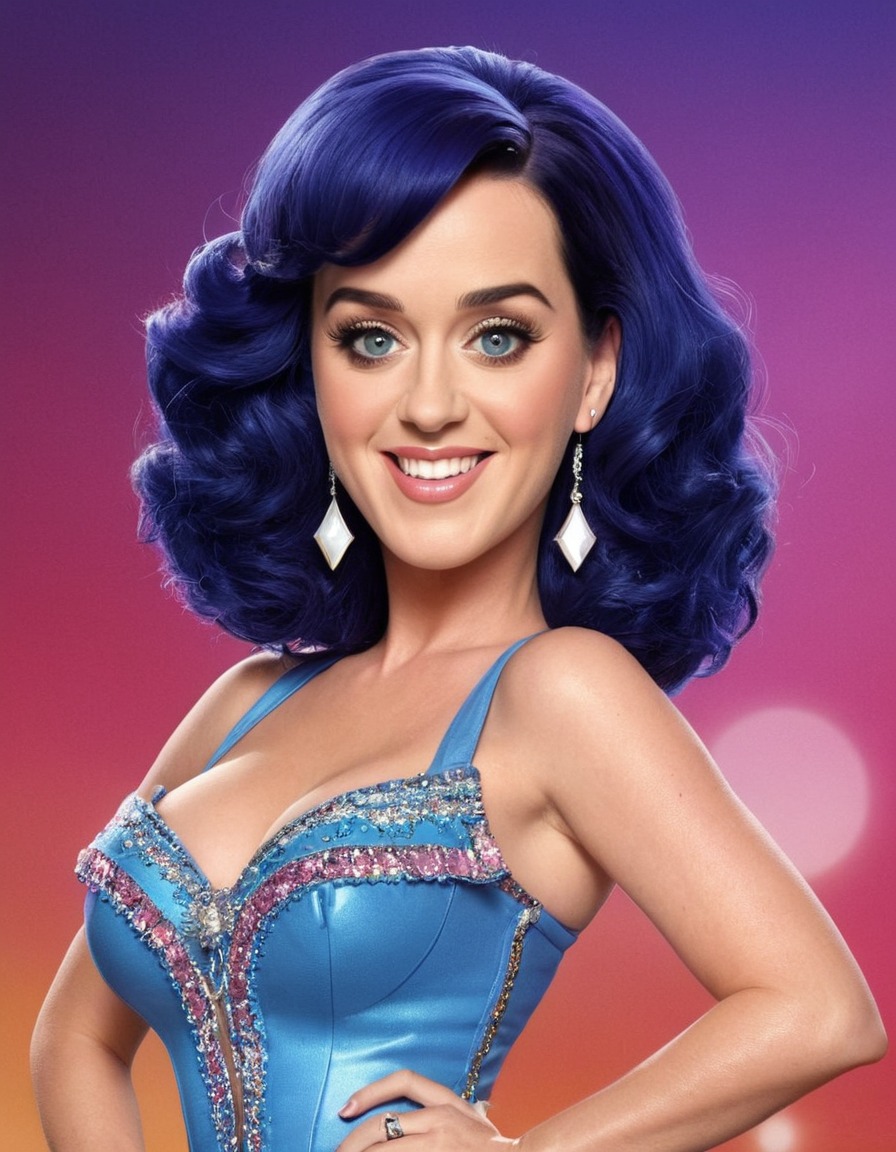 funny, caricature, katy perry, pop culture, entertainment