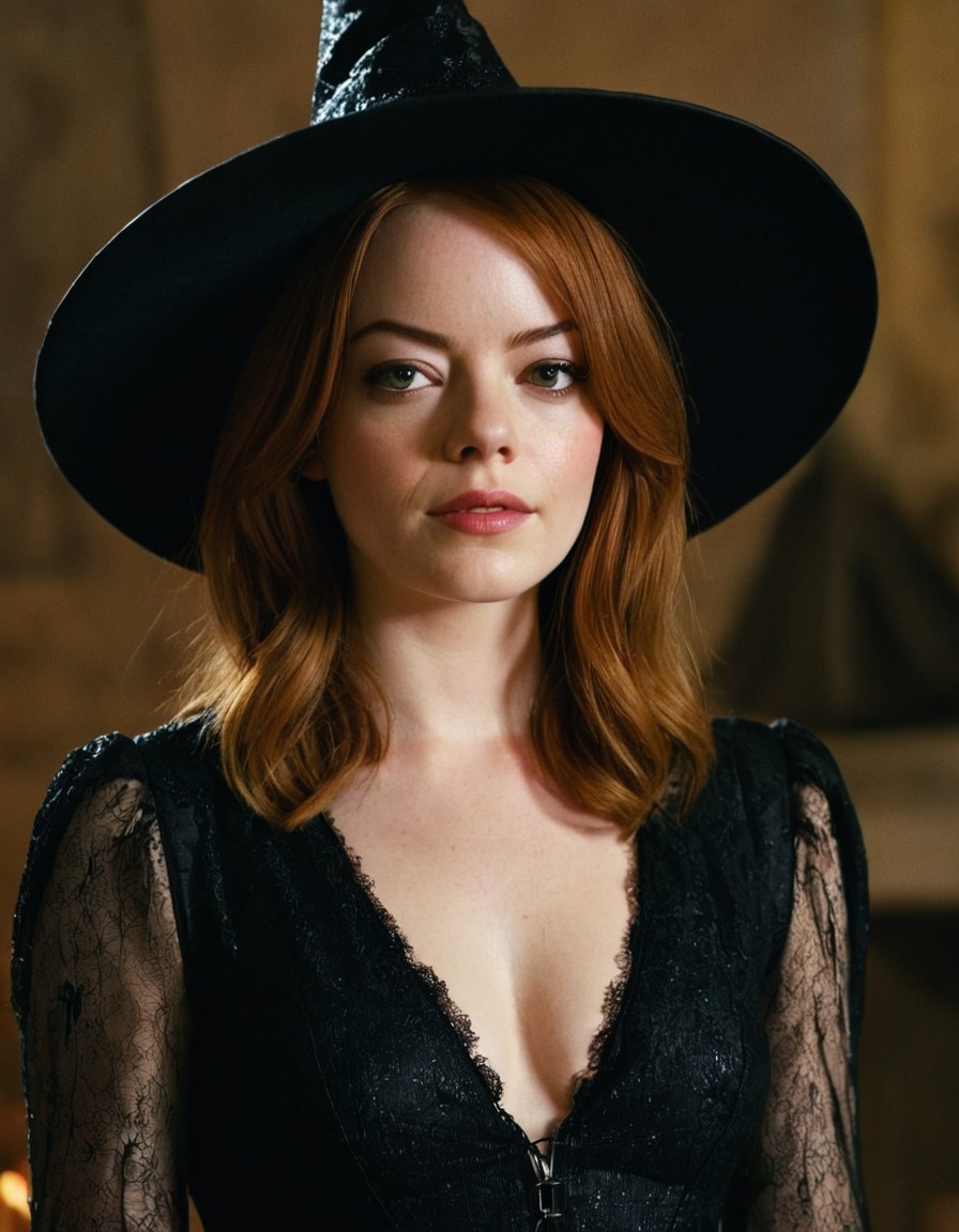 witchcraft, magic, fantasy, emma stone, hollywood actress, celebrity, actress