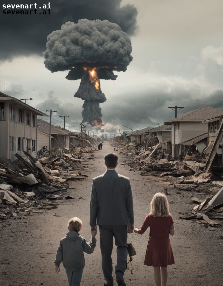 nuclear weapons, war, devastation, family, community, nuclear weapon, atomic bomb