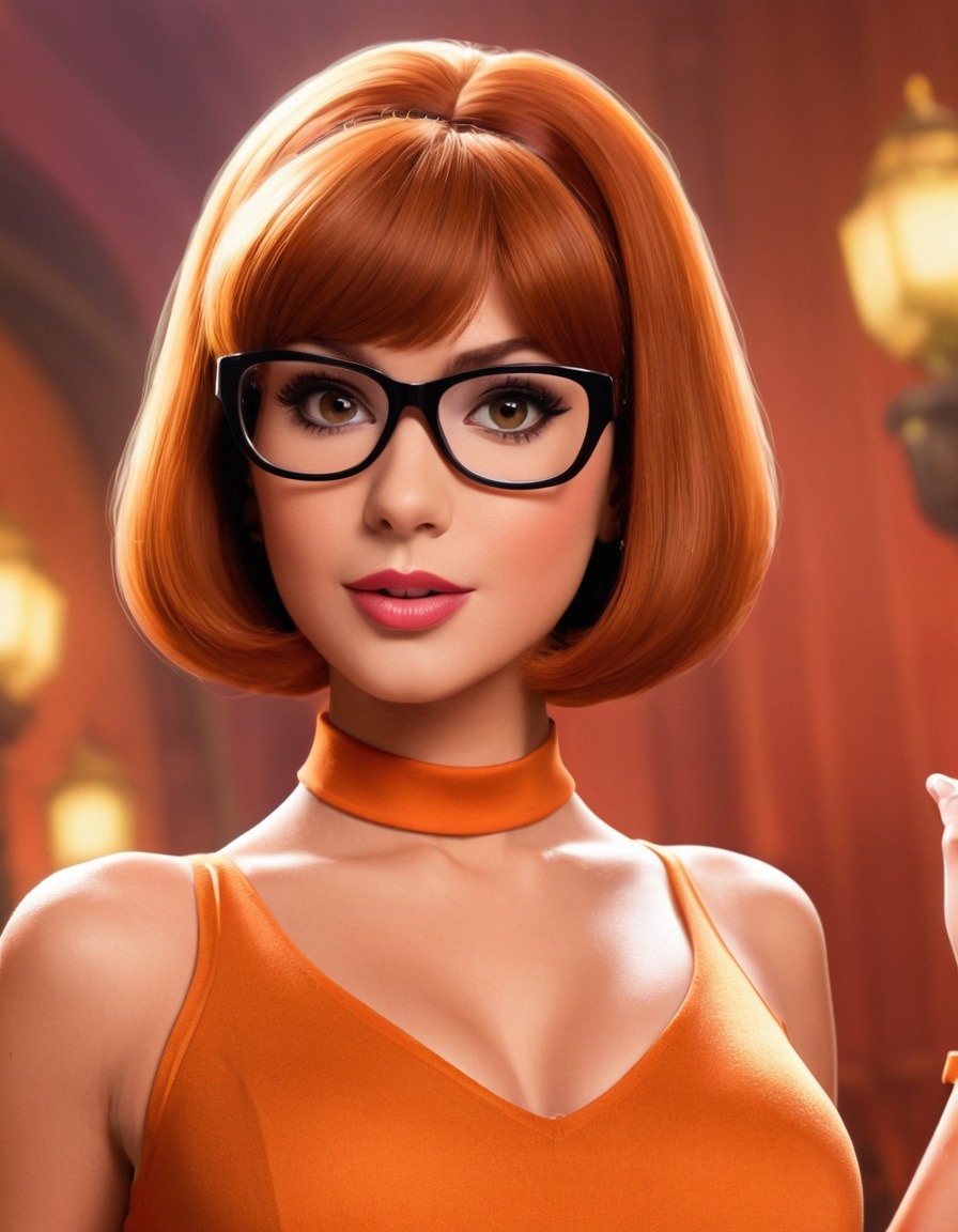 velma dinkley, scooby-doo, fictional character, modernized, makeover, beauty transformation, geek chic