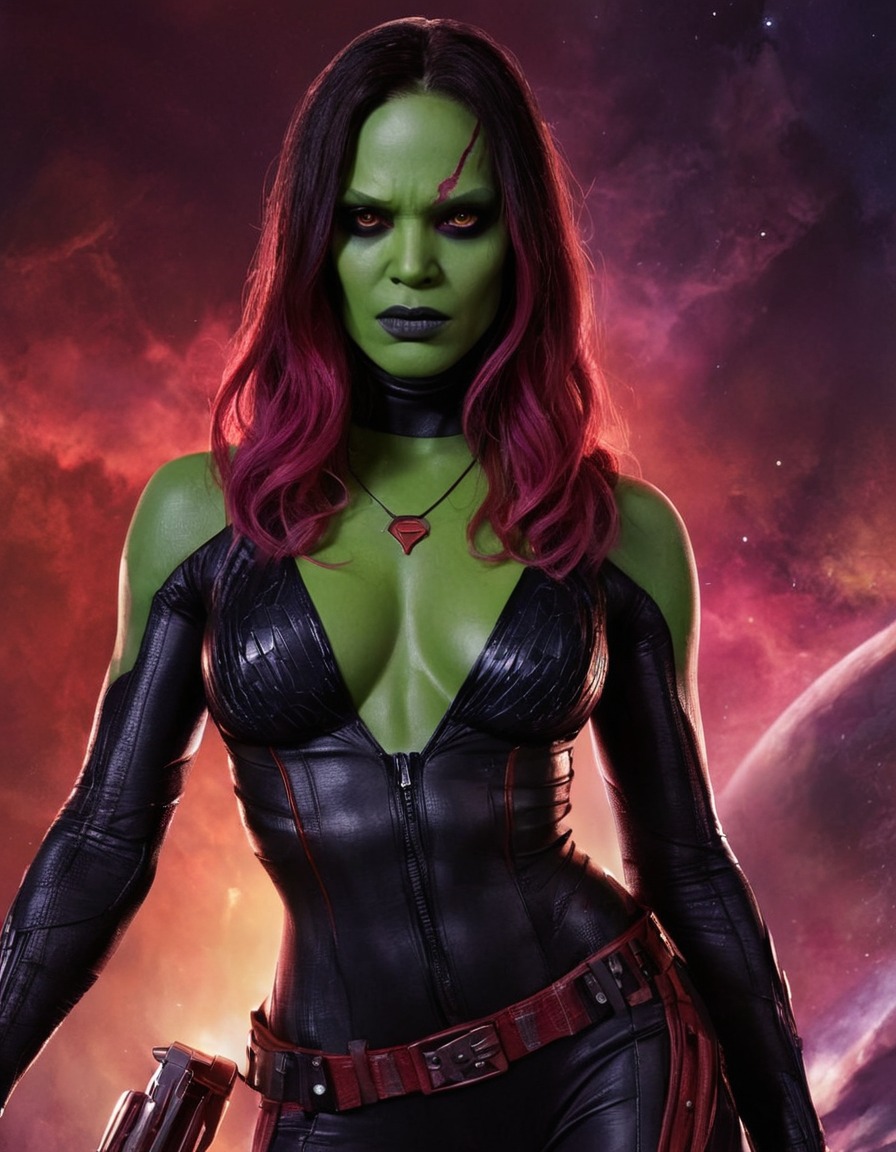 evil gamora, guardians of the galaxy, superhero, marvel, villain, comic book, antihero