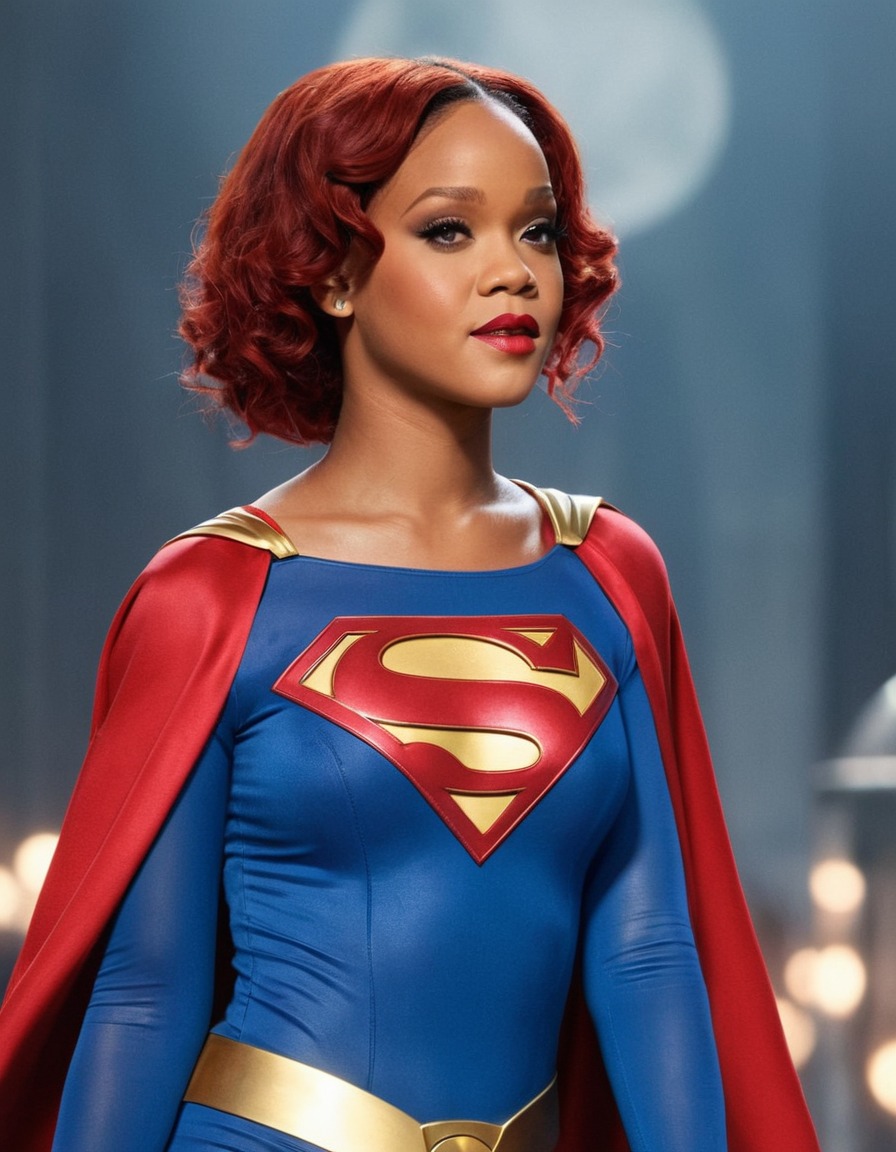 rihanna, supergirl, entertainment, music, fashion, global icon