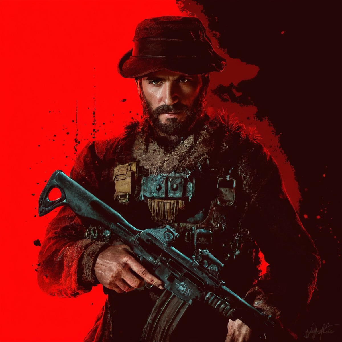 artwork, captain, digital, drawing, fanart, gamecovers, gaming, graphics, modern, photoshop, pixelart, sprite, square, videogames, warfare, artcover