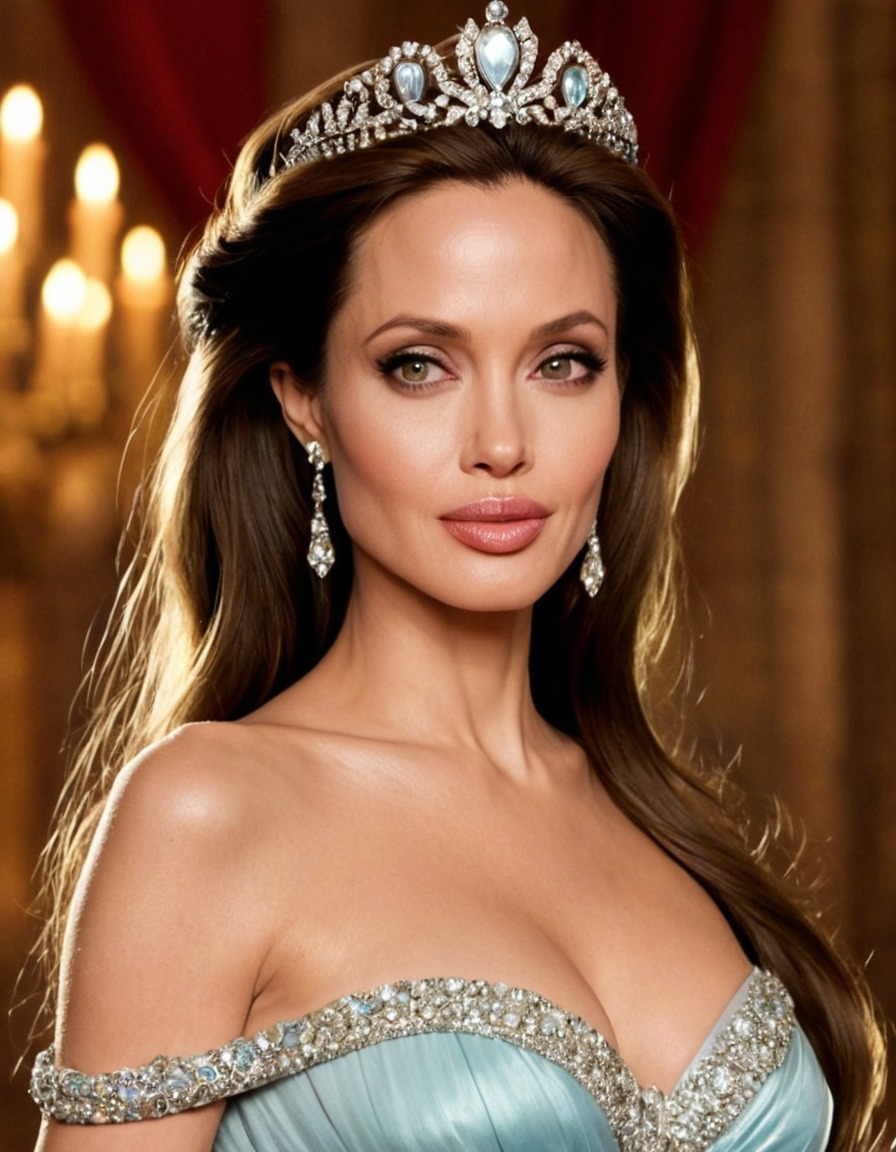 princess, angelina jolie, disney, fairy tale, actress, beauty, enchantment