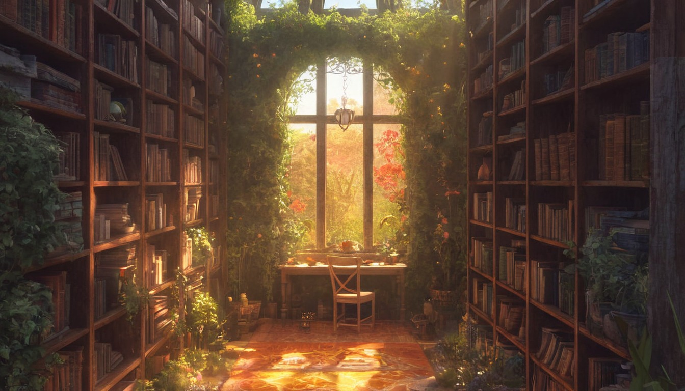 architecture, digitalart, anime, wallpaper, books, plants, photography, magic, digitalpainting, adoptable, artforsale, conceptart, fantasy, fantasyart, vines, adoptableoc, adoptablesopen, dailychallenge, aiadoptable, midjourney, midjourneyart, midjourneyartwork