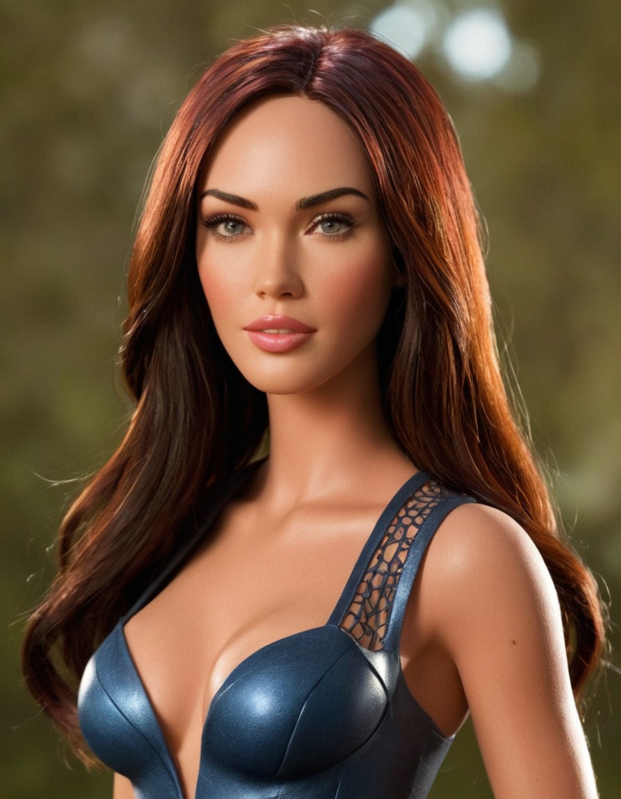 megan fox, celebrity, toy, action figure, hollywood, film industry