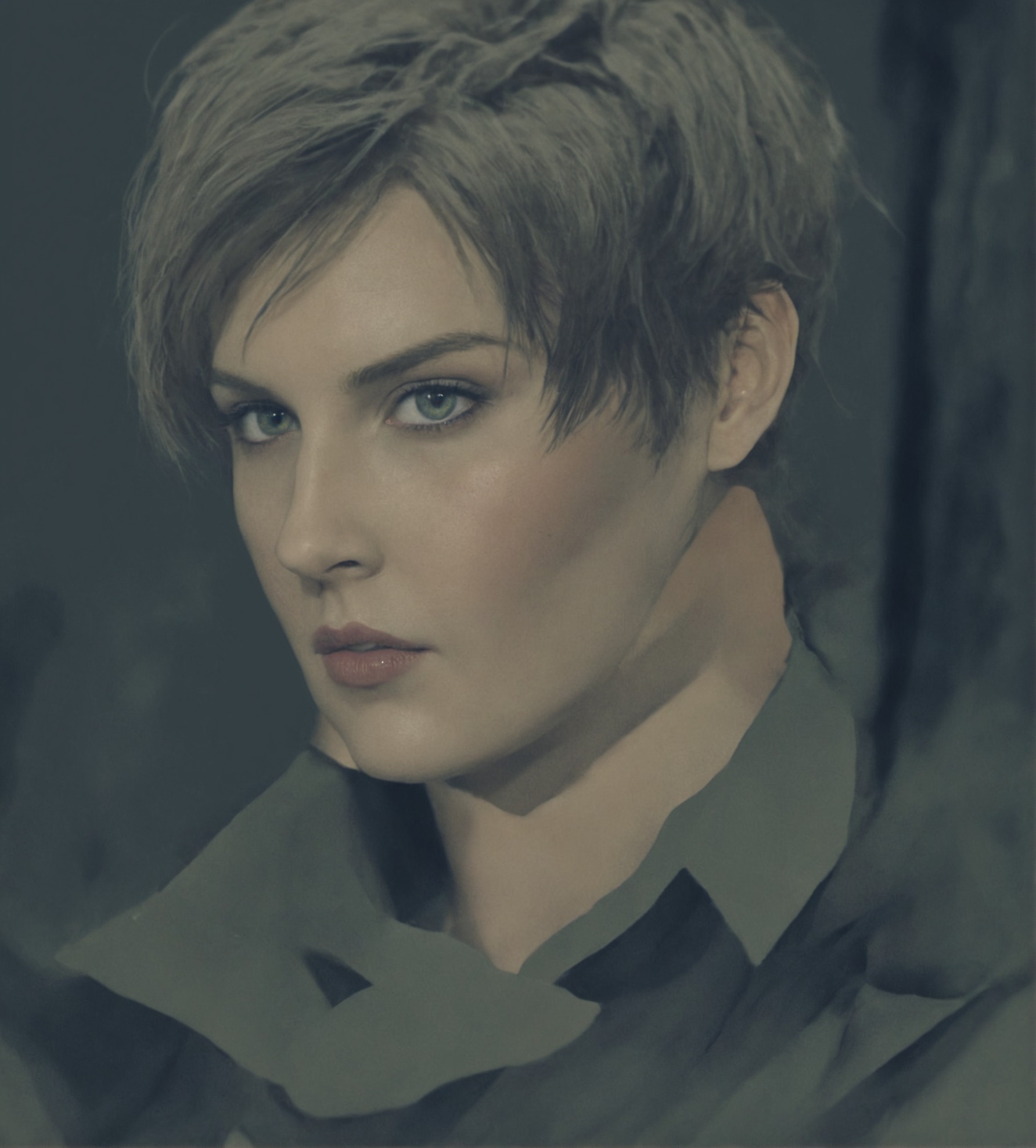 leon kennedy, leon s kennedy, resident evil, digital drawing, sketch, digital painting, digital art, re2r leon, art, re fanart, fanart