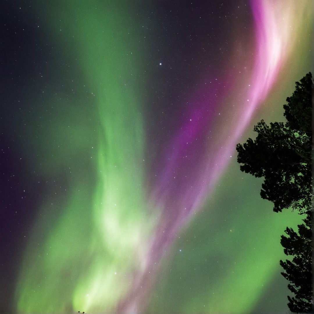 photography, sky, landscape, naturelandscape, night, nightsky, northernlights