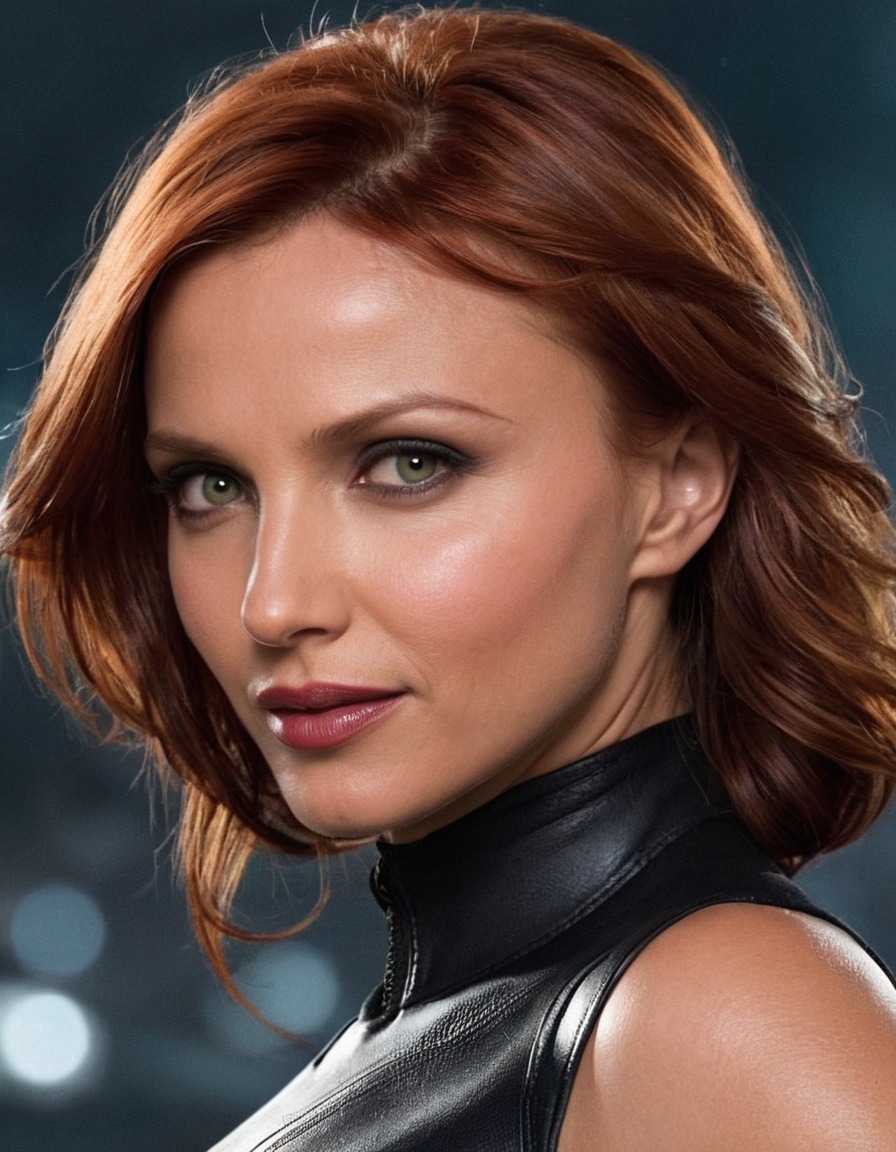 black widow, cameron diaz, marvel, actress, superhero, film, character