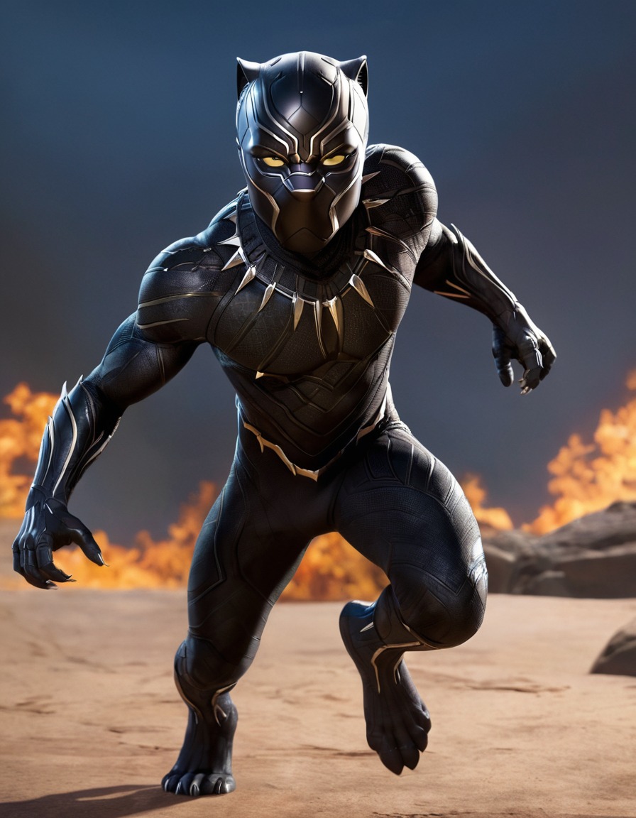 black panther, childhood, superhero, marvel, wakanda, t'challa, royalty