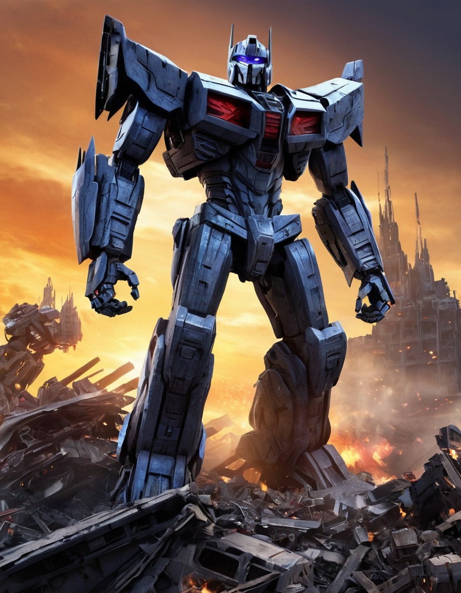 megatron, autobots, victory, destruction, robots, games, movies