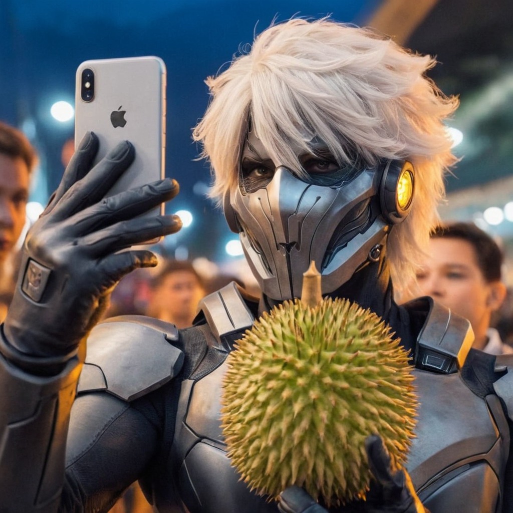 cyborg, durian, mobilephone, selfie, warrior, cyborgwarrior, mobile_phone, cyborg_warrior