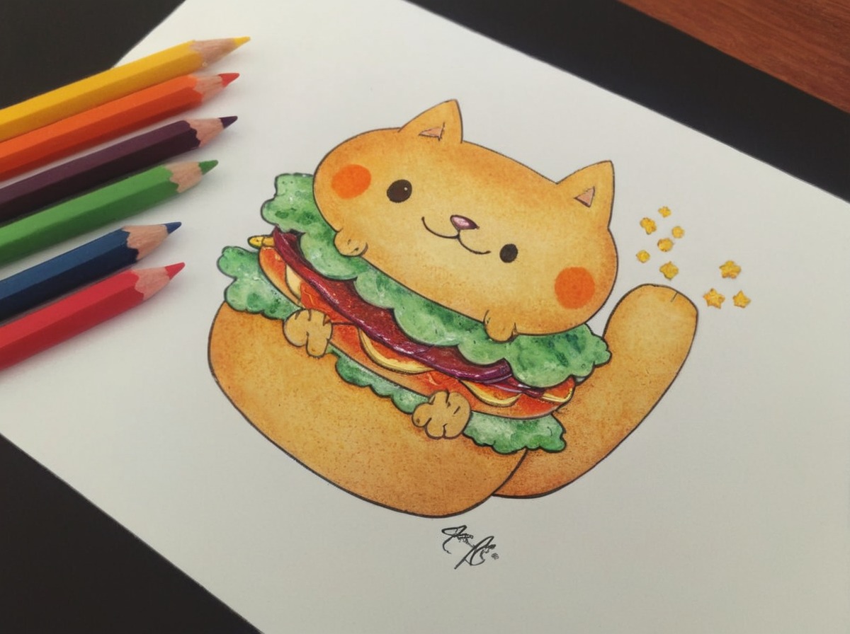 fanart, catburger, catburgertutorial