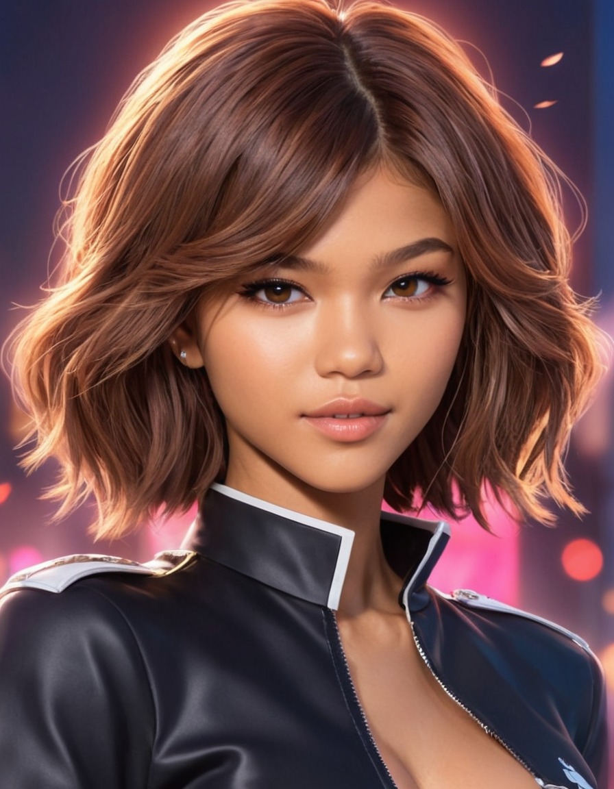 zendaya, anime, character, celebrity, actress