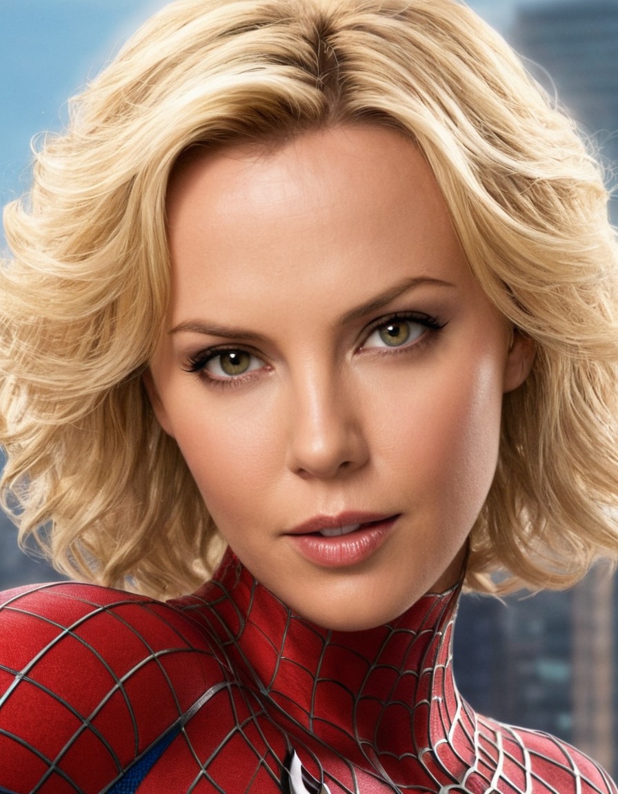 charlize theron, spider-man, hollywood, actress, superhero, marvel, casting