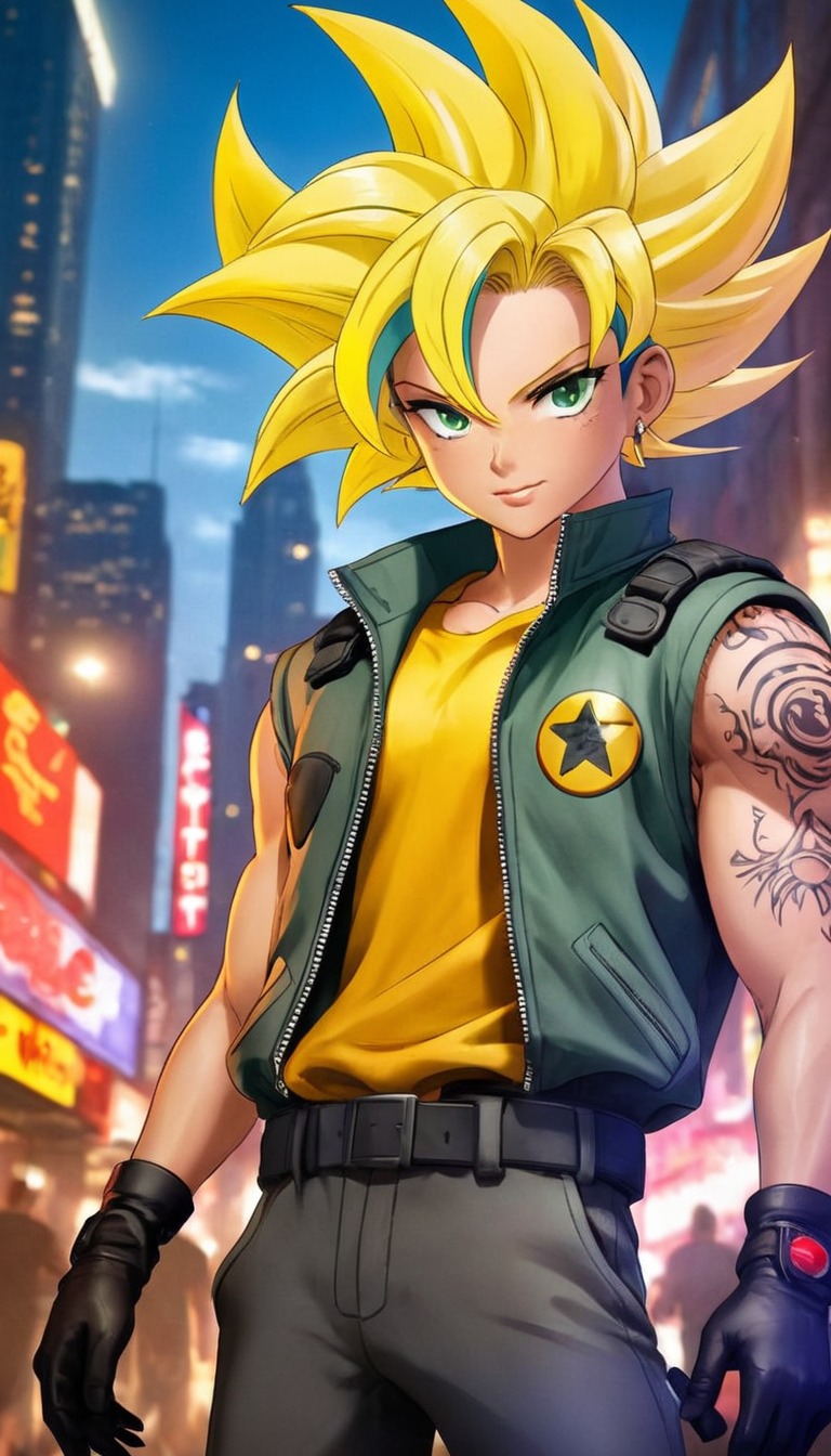 digitalart, anime, fanart, animefanart, dragonballz, dragonballfanart