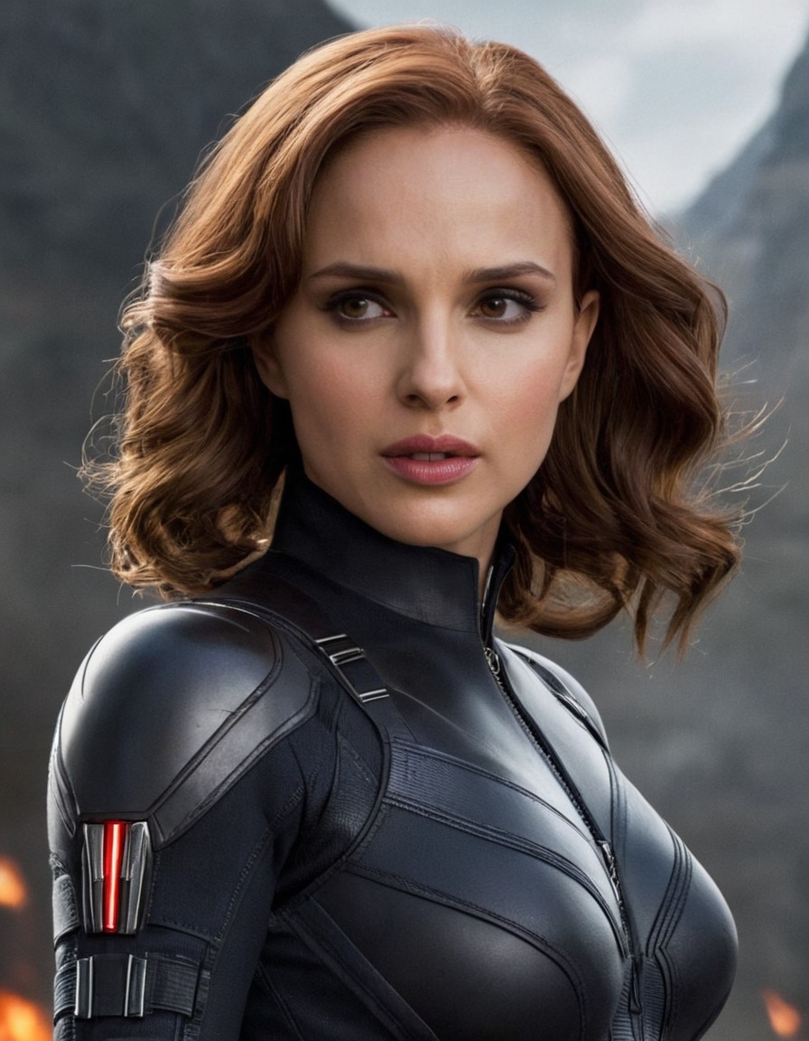 black widow, natalie portman, marvel, actress, superhero, film, character