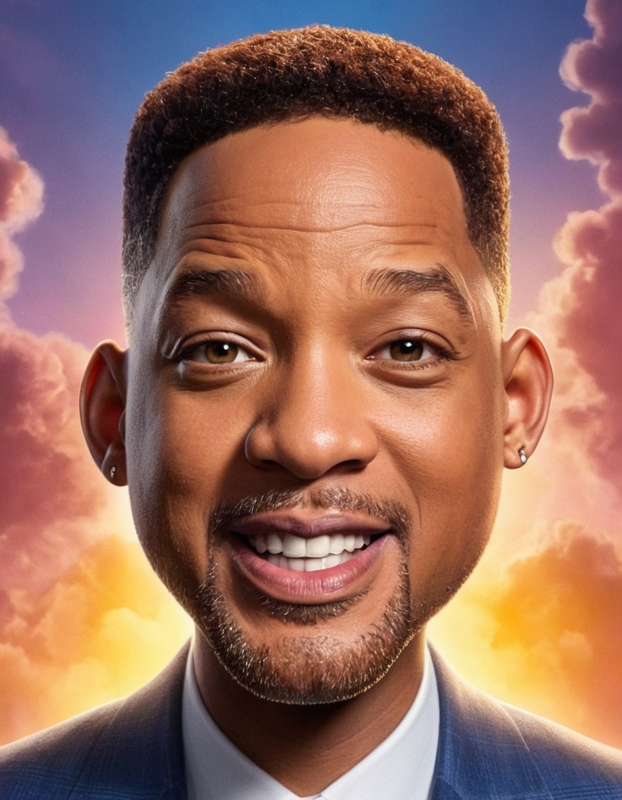 will smith, caricature, comedy, actor, entertainment