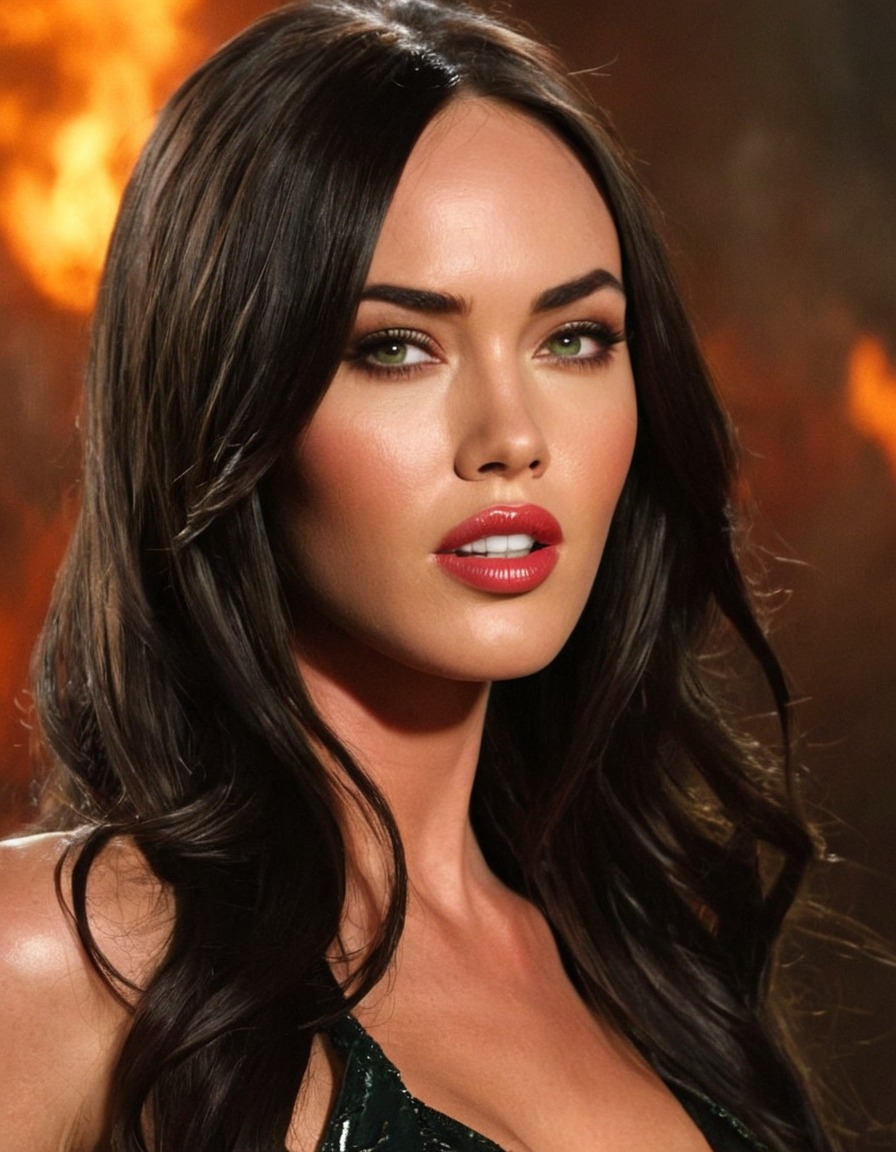 megan fox, super villain, celebrity, actress, fame, entertainment