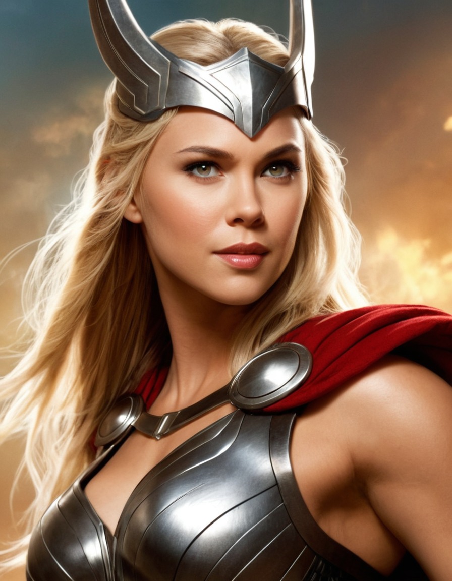 thor, marvel, norse mythology, superhero, genderbending, god of thunder, feminism