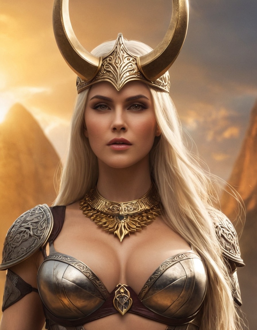 odin, norse mythology, gender swap, goddess, female deity