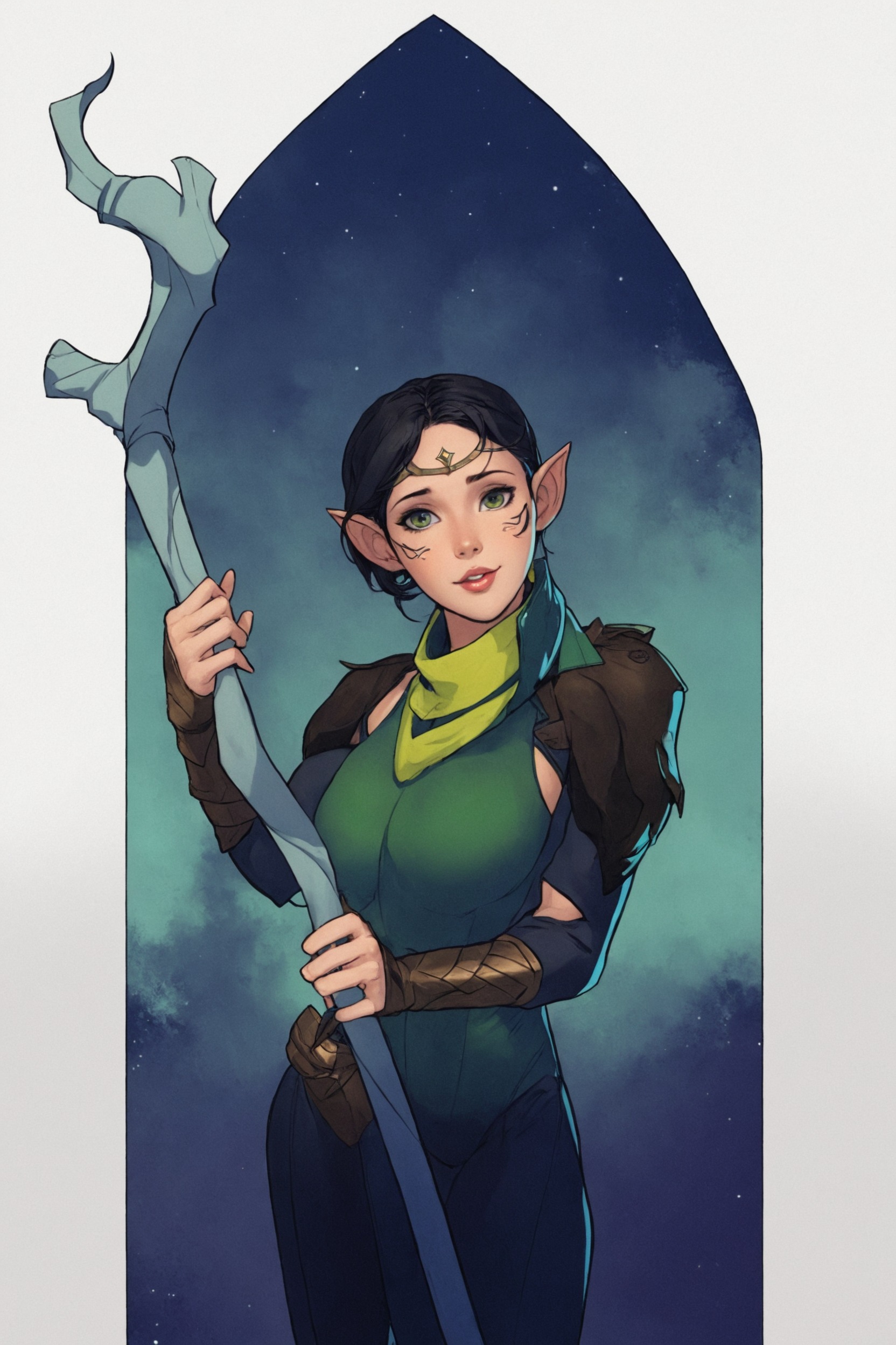 dragon age, dragon age 2, dragon age fanart, merrill, my art, digital artist, artists on tumblr