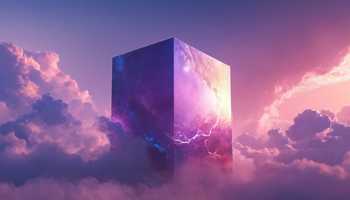 fantasyart, wallpaper, digitalart, scifi, surreal, portrait, magic, digitalpainting, sky, cube, dailychallenge, midjourney, midjourneyart, midjourneyartwork